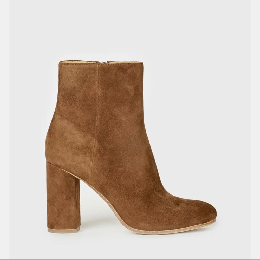 Tan/Olive Joie booties